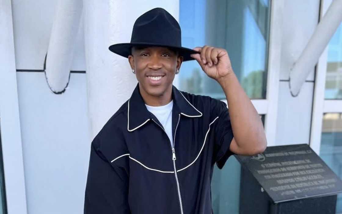 Theo Kgosinkwe showed love to his dad Theo Kgosinkwe showed love to his dad