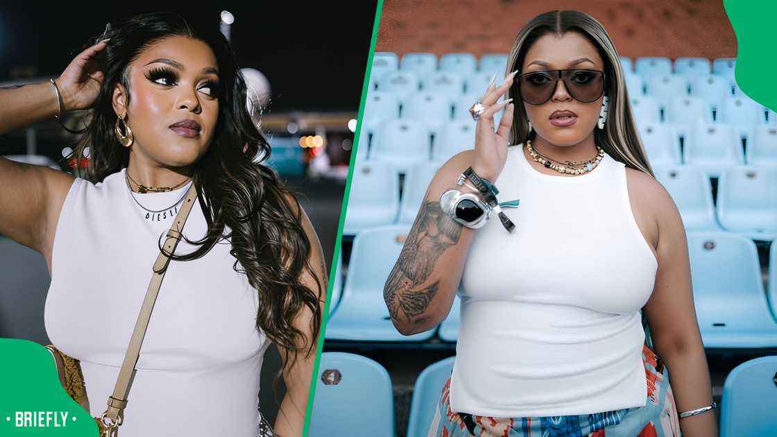 Netizens reacted to DBN Gogo's new grillz