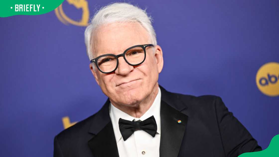 Comedian Steve Martin during the 2024 Primetime Emmy Awards at the Peacock Theatre Comedian Steve Martin during the 2024 Primetime Emmy Awards at the Peacock Theatre