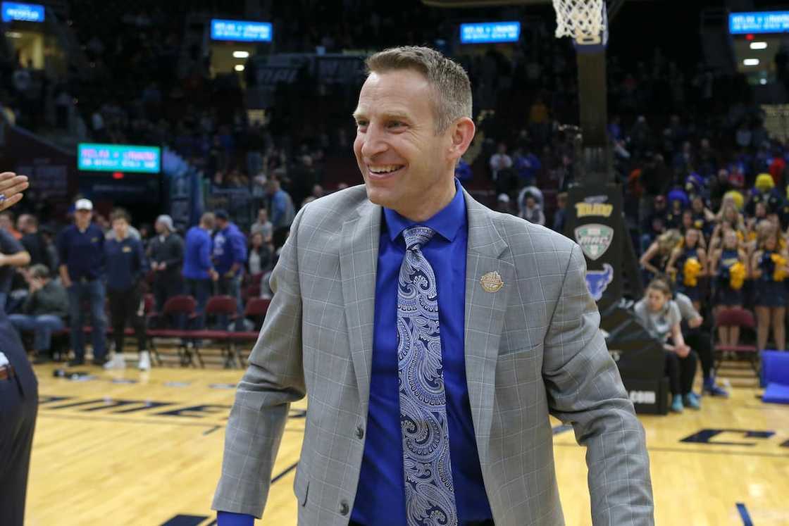 Nate Oats celebrates following the MAC Men's Basketball Tournament Championship game Nate Oats celebrates following the MAC Men's Basketball Tournament Championship game