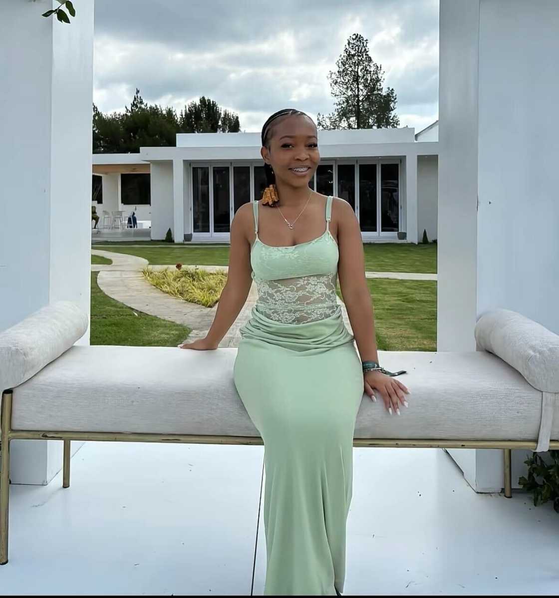 A young woman gave fans a peek at her goodie bag from Grace Mondlana’s South African event in a TikTok video. A young woman gave fans a peek at her goodie bag from Grace Mondlana’s South African event in a TikTok video.