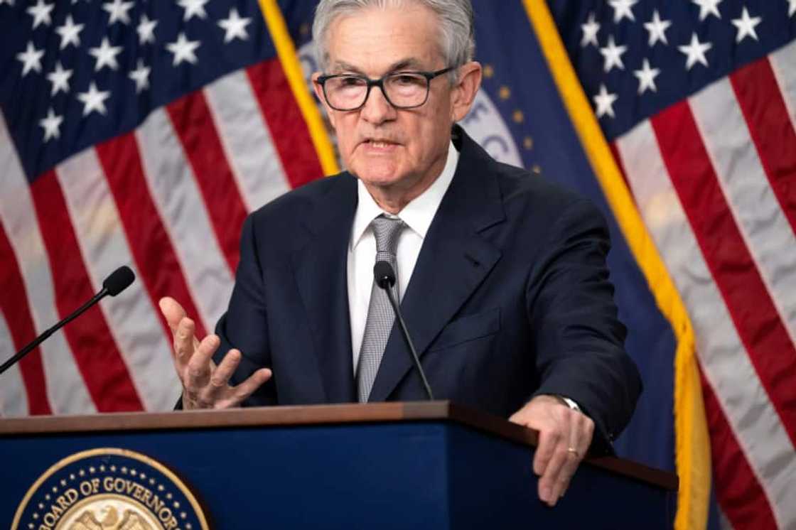 US Fed Chair Jerome Powell said it was "premature" to speculate about when the Fed will begin cutting interest rates US Fed Chair Jerome Powell said it was "premature" to speculate about when the Fed will begin cutting interest rates