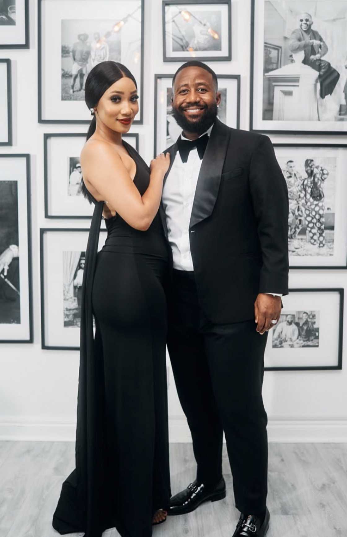 Cassper Nyovest posted pictures with his daughter