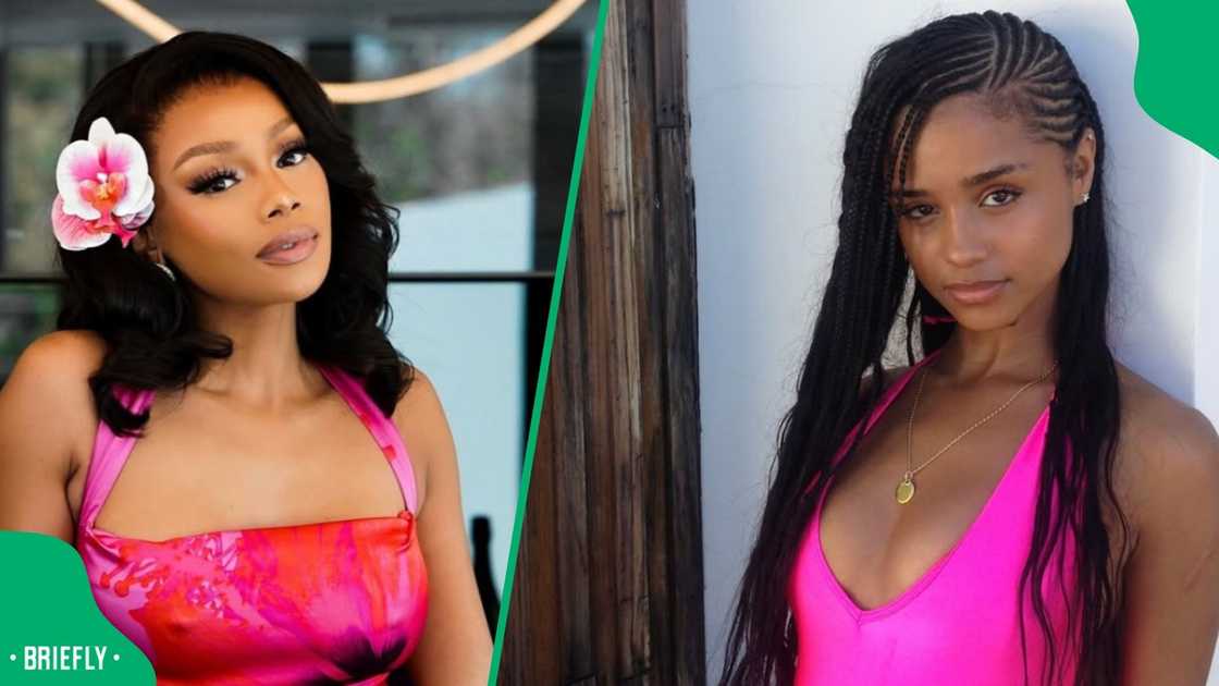 Tyla and Bonang Matheba joined the anti-GBVF movement Tyla and Bonang Matheba joined the anti-GBVF movement