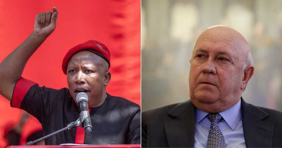 EFF, FW De Klerk, State Funeral, public protest