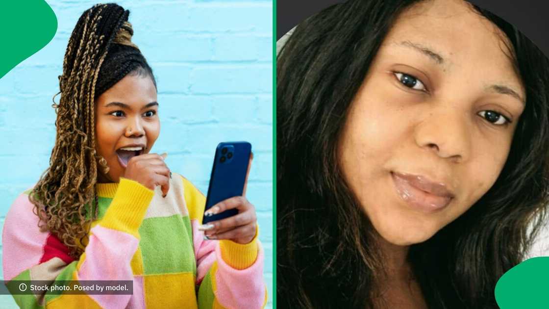 A woman showed off a hack to remove dark armpits and knees. A woman showed off a hack to remove dark armpits and knees.