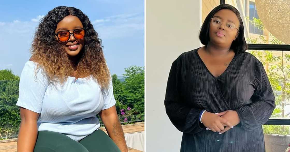 The lady was super proud of bagging a new apartment The lady was super proud of bagging a new apartment