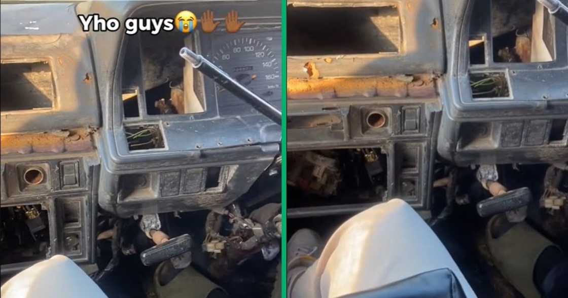 Rundown taxi shocks Mzansi Rundown taxi shocks Mzansi
