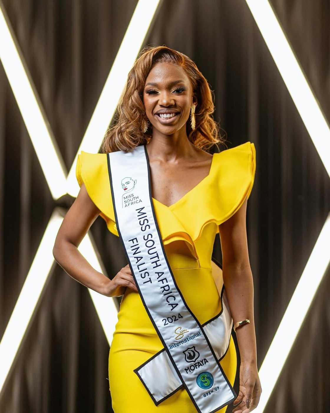 Kebalepile Ramafoko as a Miss South Africa finalist in 2024. Kebalepile Ramafoko as a Miss South Africa finalist in 2024.