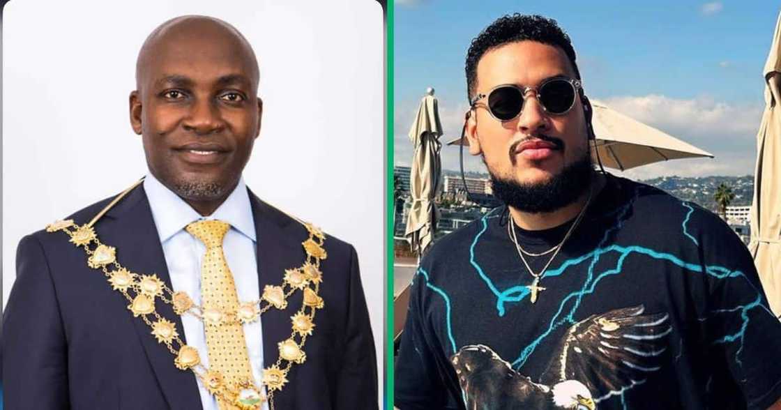 Mayor Mxolisi Kaunda commended the police for arresting AKA's murder suspects Mayor Mxolisi Kaunda commended the police for arresting AKA's murder suspects