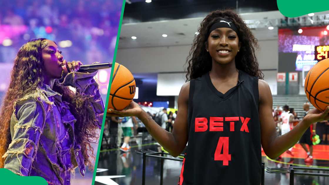 Flau'jae Johnson at the BET Experience Celebrity Basketball Game Flau'jae Johnson at the BET Experience Celebrity Basketball Game