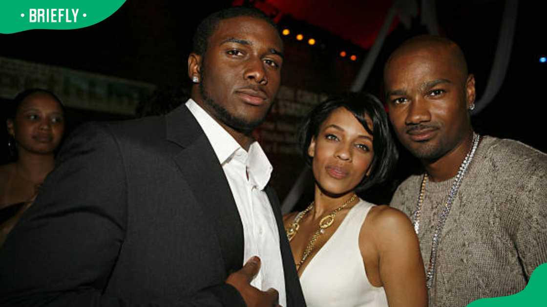 Reggie Bush, Melyssa Ford and Tigger during Celebrity BashTM Event Reggie Bush, Melyssa Ford and Tigger during Celebrity BashTM Event