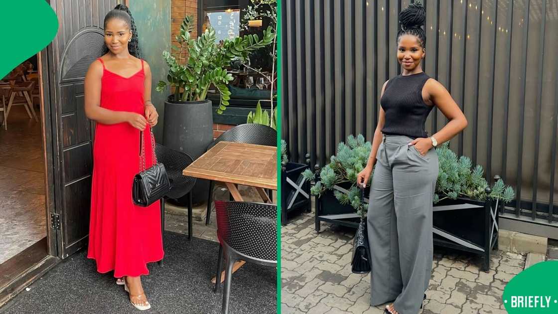A young woman showcased her Mr Price winter finds in a TikTok video. A young woman showcased her Mr Price winter finds in a TikTok video.