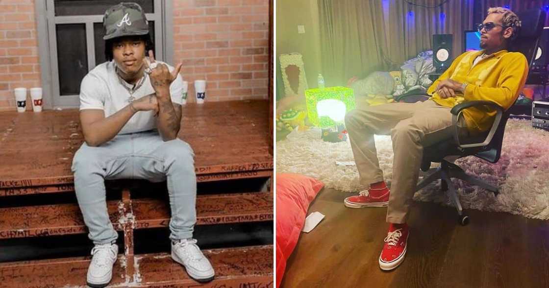 Nasty C got a co-sign from Chris Brown