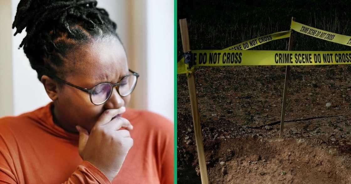A woman in Pretoria was charged for the burying her babies in a shallow grave A woman in Pretoria was charged for the burying her babies in a shallow grave