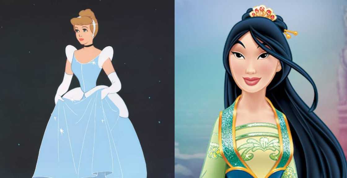 Cinderella and Mulan