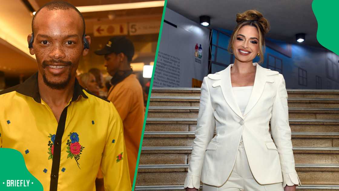 Netizens dragged Nota for the joke he made about Mia le Roux