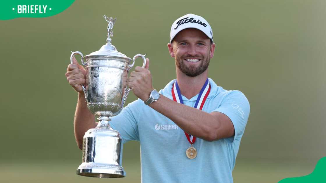 Athlete Wyndham Clark during the 2023 U.S. Open Championship at The Los Angeles Country Club Athlete Wyndham Clark during the 2023 U.S. Open Championship at The Los Angeles Country Club