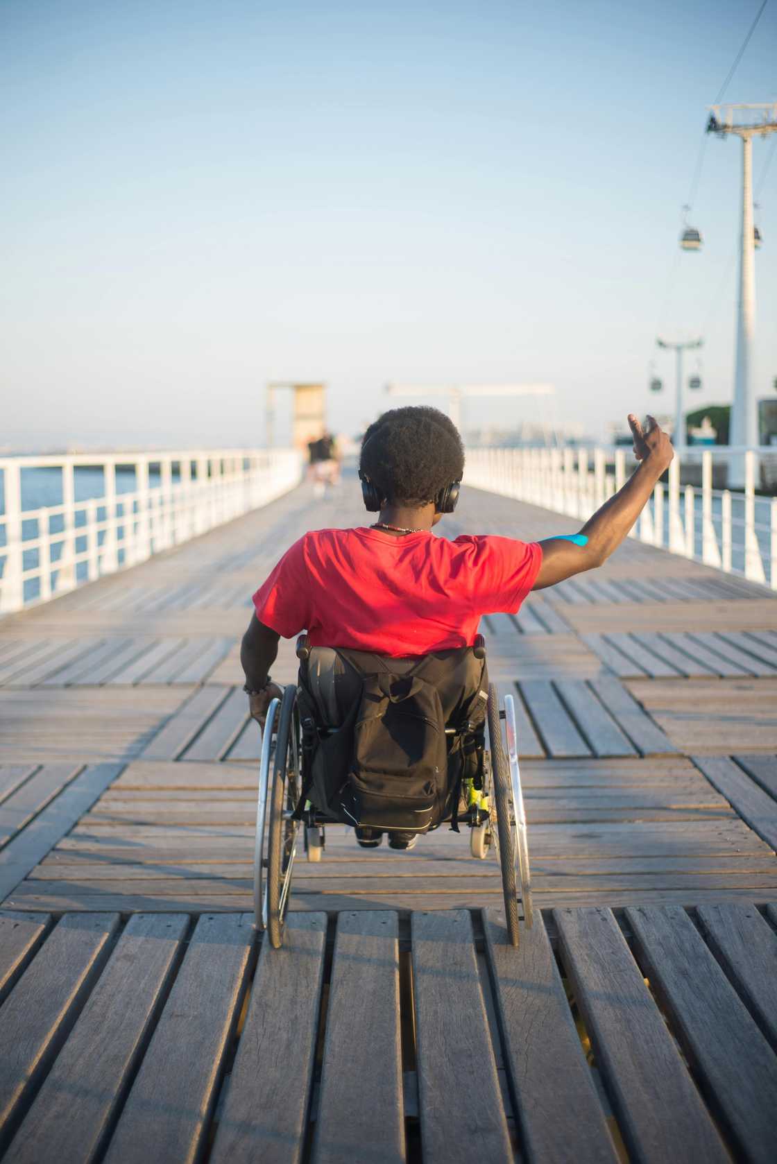 Other viewers with physical disability related to the man's video