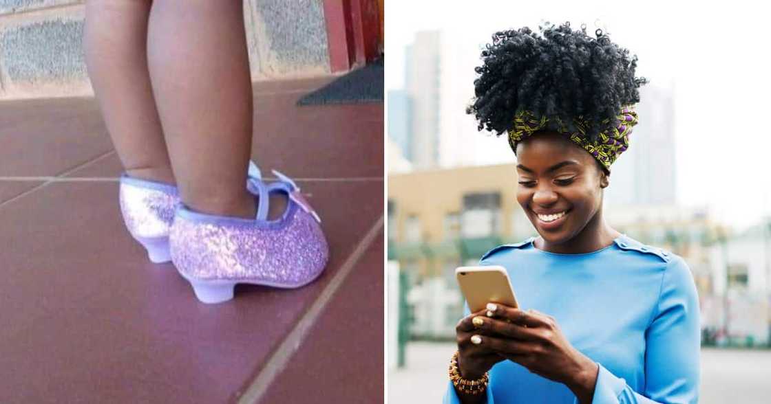 Dad buys daughter ill-fitting baby shoes Dad buys daughter ill-fitting baby shoes