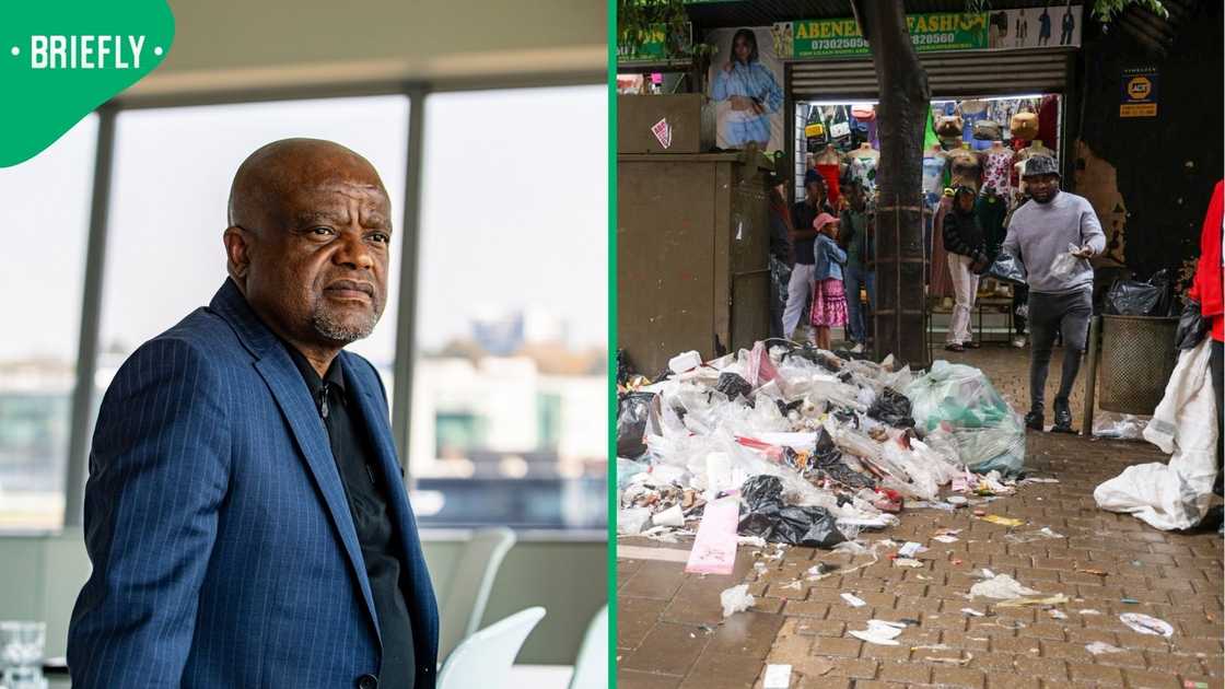 Dada Morero blamed shop owners for the state of the Johannesburg CBD Dada Morero blamed shop owners for the state of the Johannesburg CBD