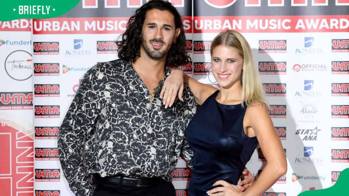 Graziano Di Prima and Giada Lini during the 2022 Urban Music Awards at Porchester Hall