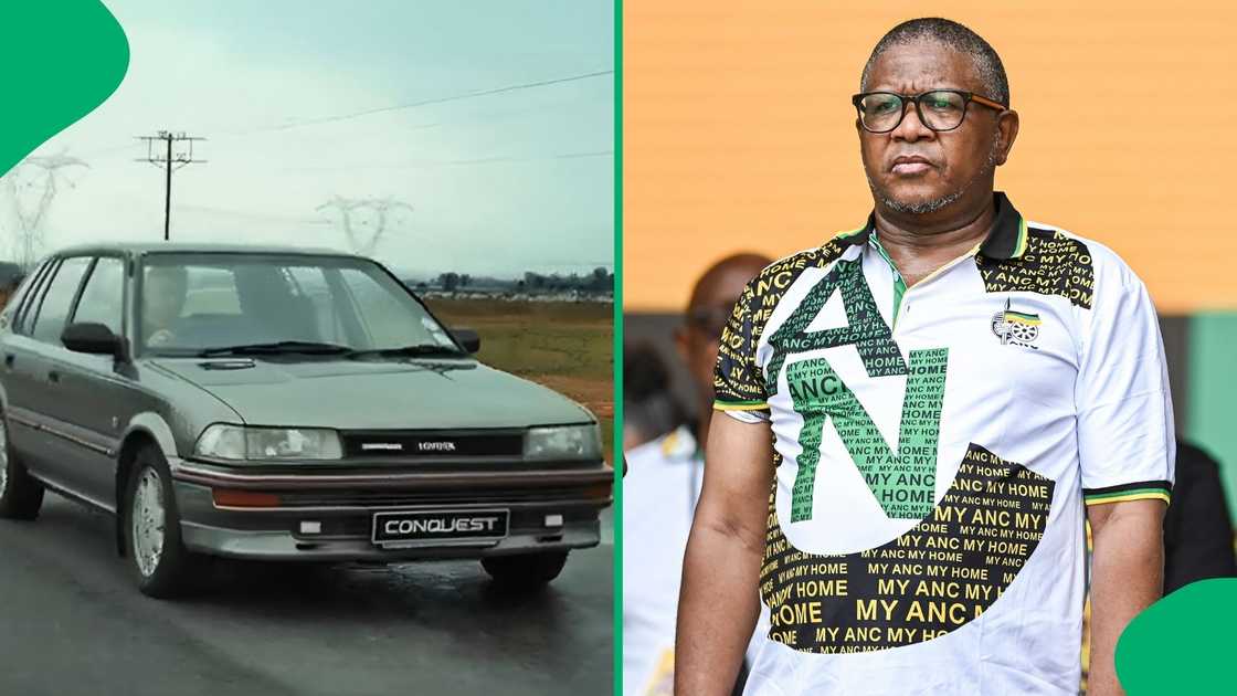 Fikile Mbalula described the political scene in KZN as driving a Conquest against a Ferrari. Fikile Mbalula described the political scene in KZN as driving a Conquest against a Ferrari.