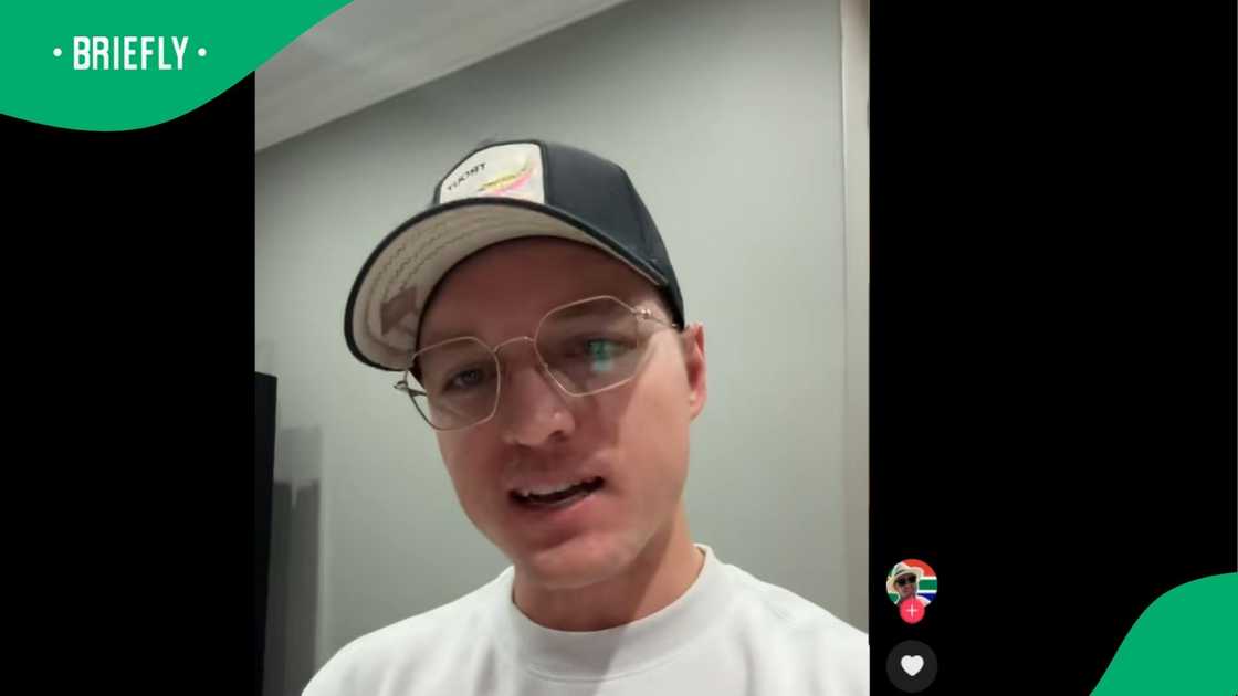 A man went viral. A man went viral.