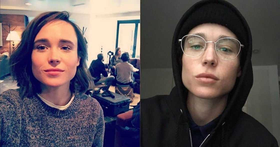 Transgender actor Elliot Page drops 1st post-surgery topless picture Transgender actor Elliot Page drops 1st post-surgery topless picture
