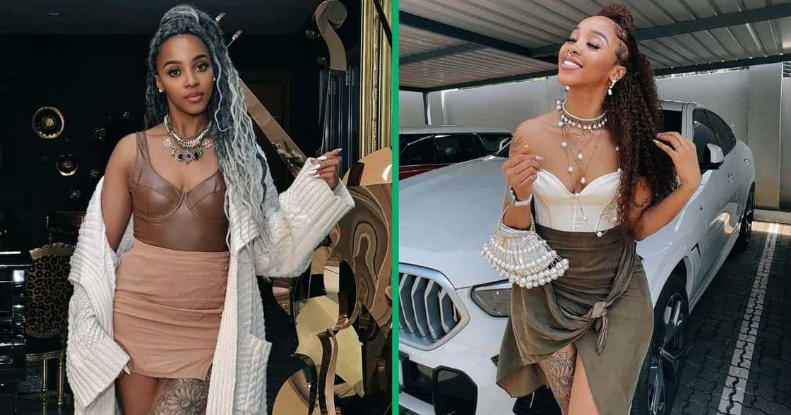 Sbahle Mpisane was allegedly arrested for reckless driving Sbahle Mpisane was allegedly arrested for reckless driving