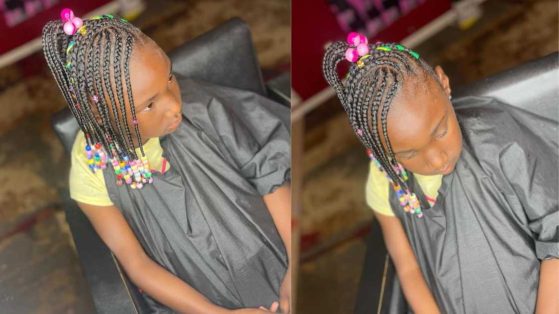 Stylish kids hair designs