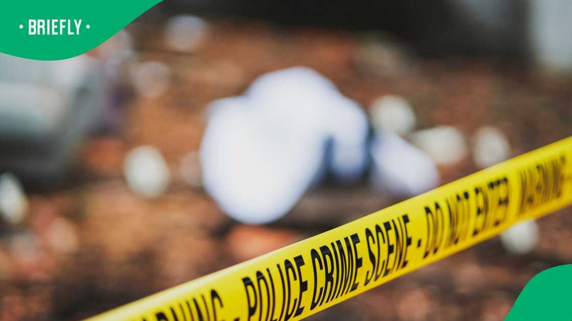 A safehouase in KwaMashu. Durban was a crime scene following a shooting A safehouase in KwaMashu. Durban was a crime scene following a shooting