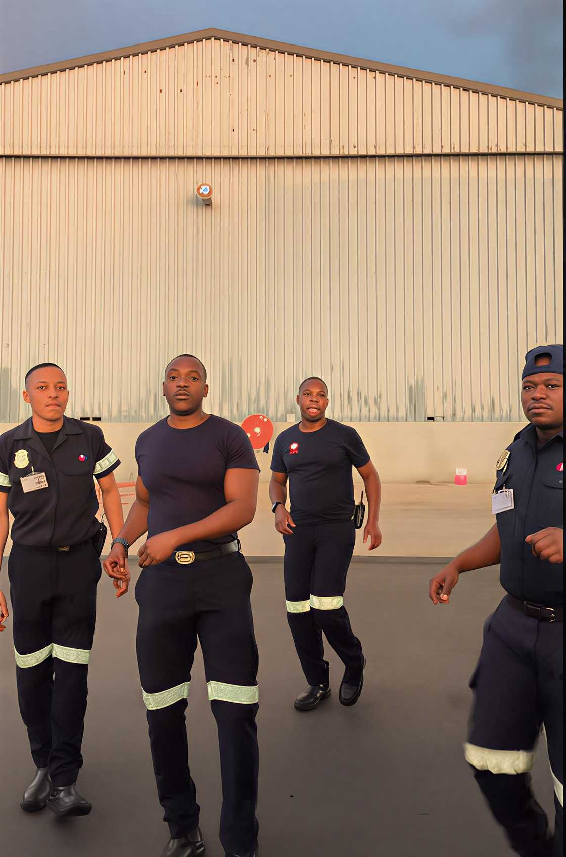 A group of firefighters danced in a TikTok video, which left women gushing. A group of firefighters danced in a TikTok video, which left women gushing.