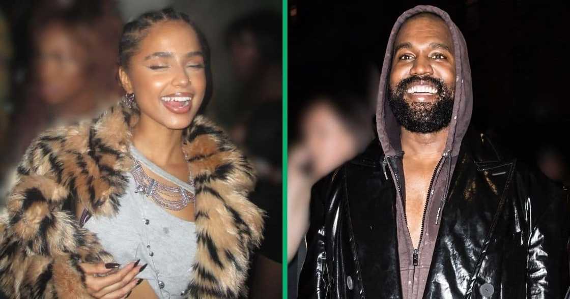 Tyla was photoshopped in a picture with Kanye West Tyla was photoshopped in a picture with Kanye West