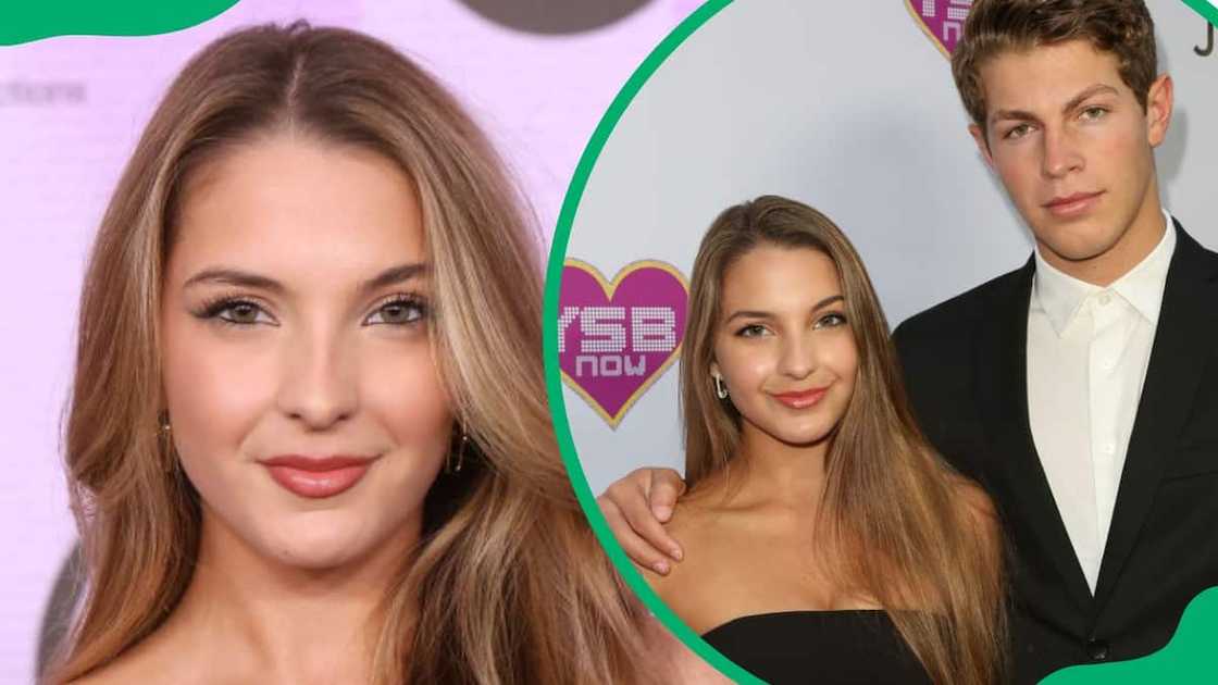 Lexi Rivera during the 2022 American Music Awards (L).  Rivera and Ben at the Young Hollywood Prom in 2019 (R) Lexi Rivera during the 2022 American Music Awards (L).  Rivera and Ben at the Young Hollywood Prom in 2019 (R)