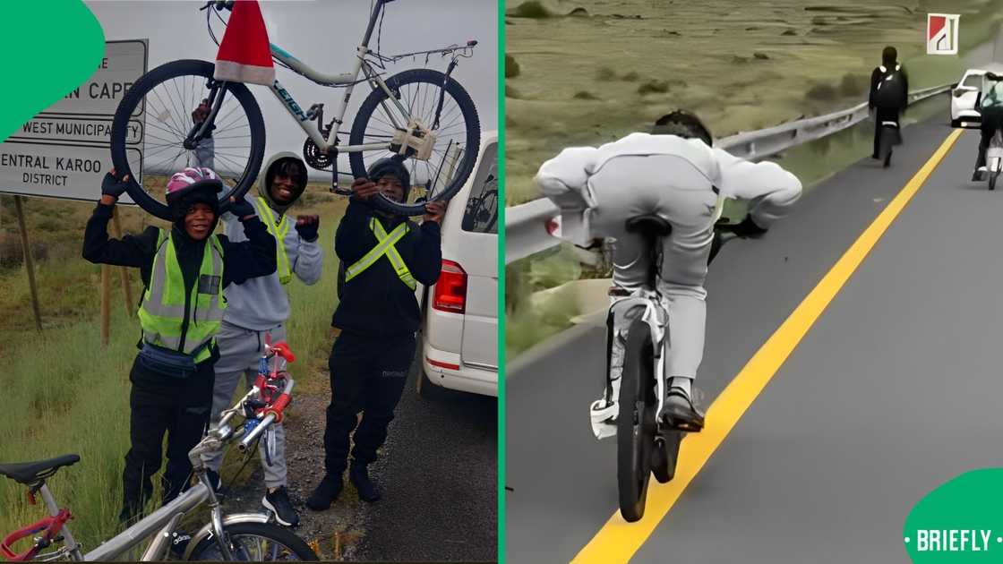 TikTok users praised the gents for riding through six provinces in less than two weeks TikTok users praised the gents for riding through six provinces in less than two weeks