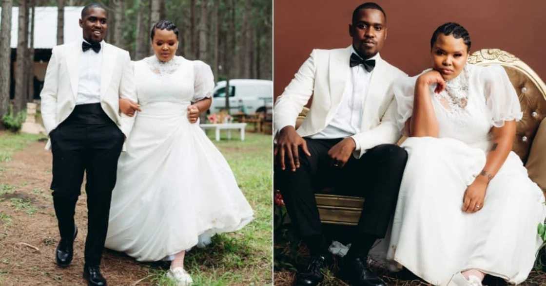 wedding, online, couple, jozi, love, cupid, arrow, dress, tuxedo, white, black, takkies, shoes, attire