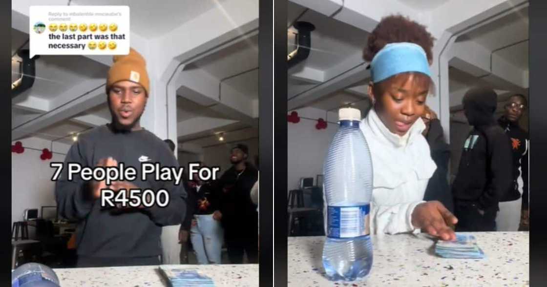 TikTok of seven friends' flip bottle challenge to win R4 500 TikTok of seven friends' flip bottle challenge to win R4 500