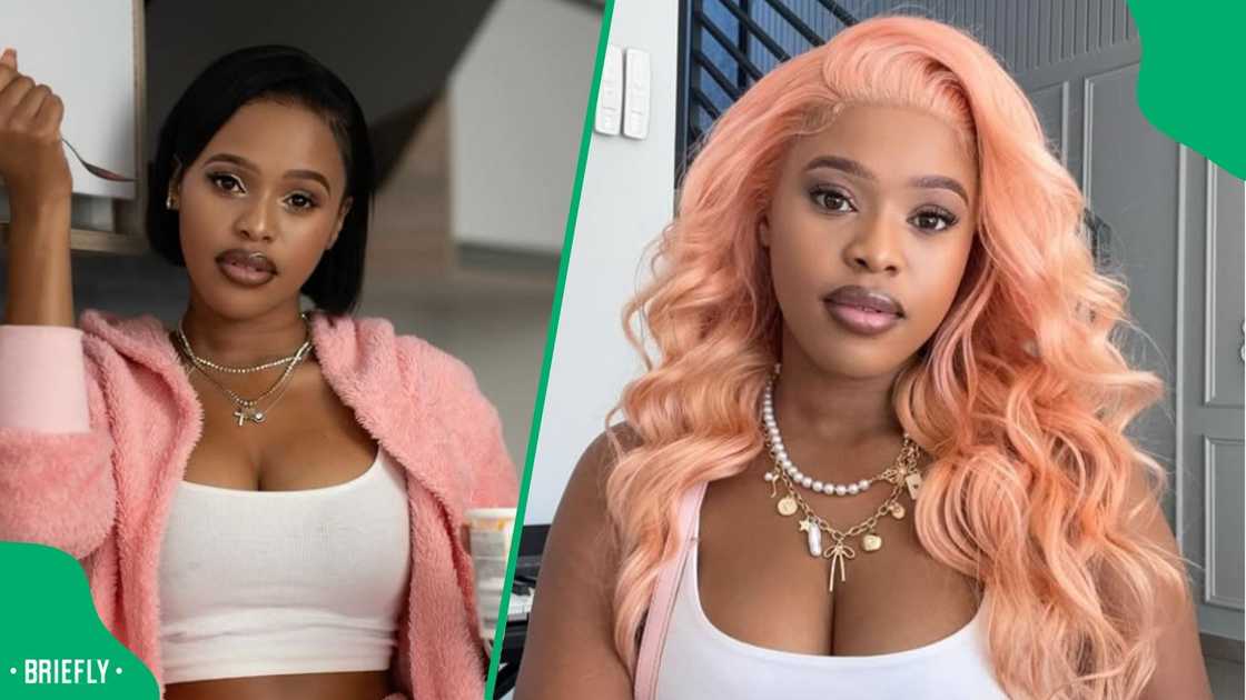 Natasha Thahane showed off her dance moves. Natasha Thahane showed off her dance moves.
