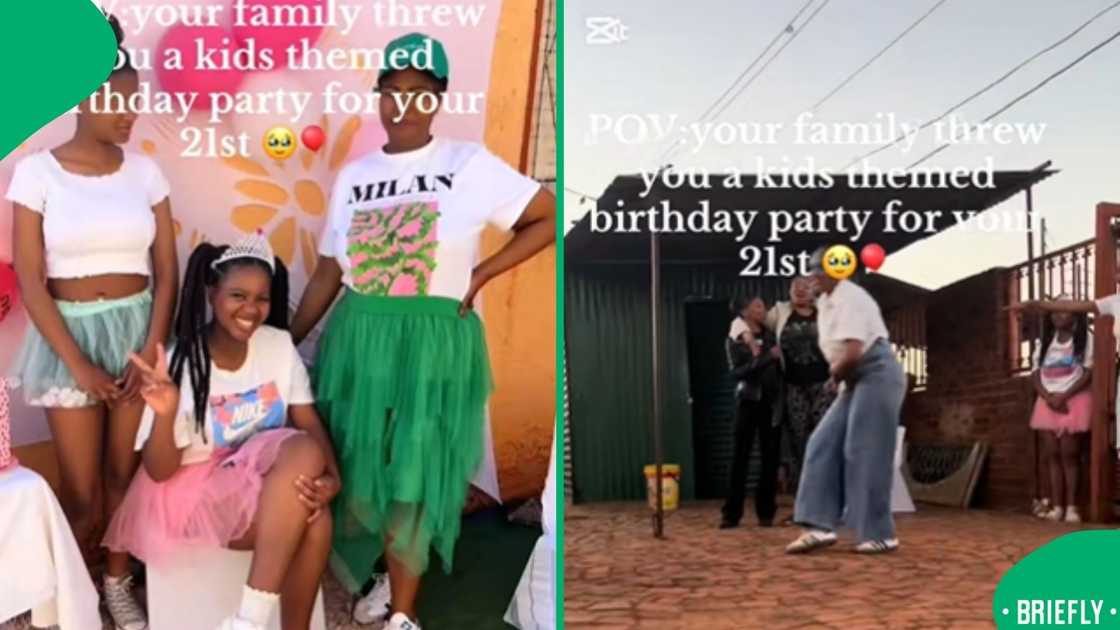 A viral video of the unique birthday sparked memories of 90s games and playful celebrations