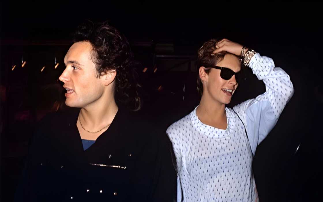 Adam Ant and Jamie Lee Curtis Adam Ant and Jamie Lee Curtis