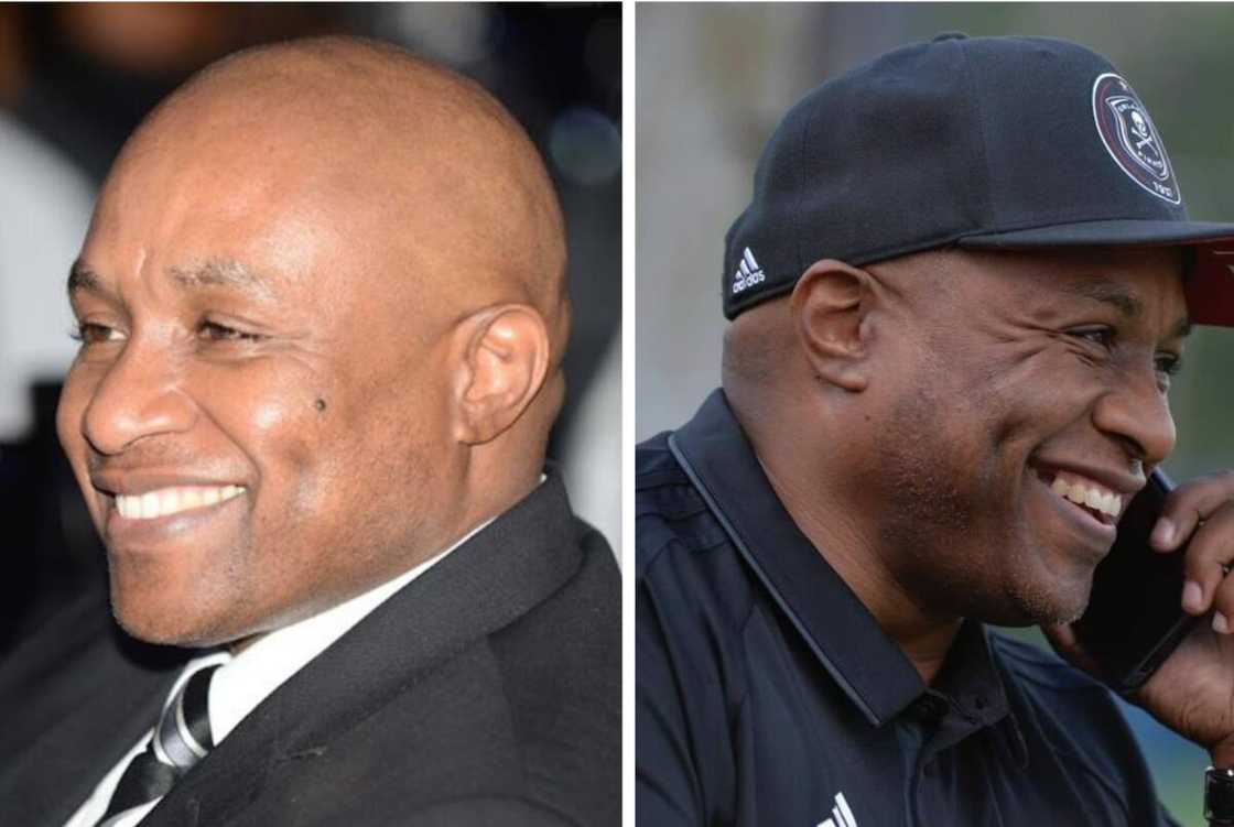 Floyd Mbele of Orlando Pirates Floyd Mbele of Orlando Pirates