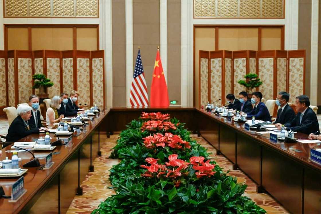 US Treasury Secretary Janet Yellen, after meeting top Chinese officials including Vice Premier He Lifeng, says both sides want to constructively address problems US Treasury Secretary Janet Yellen, after meeting top Chinese officials including Vice Premier He Lifeng, says both sides want to constructively address problems