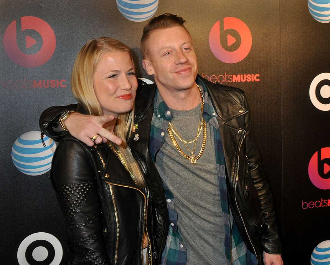 Macklemore and Tricia Davis