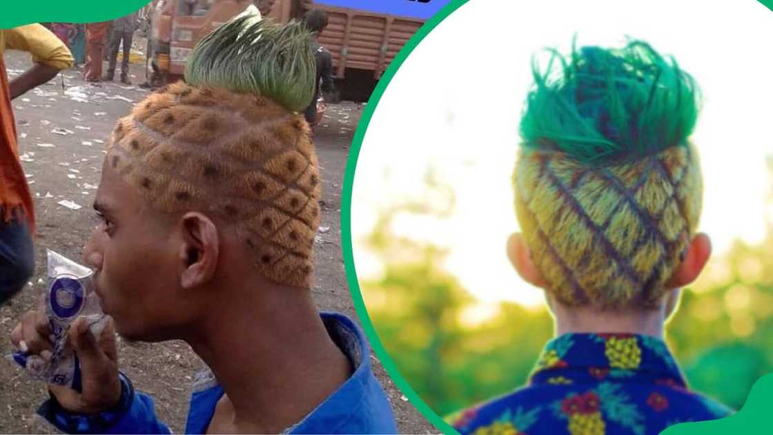 Pineapple haircut Pineapple haircut