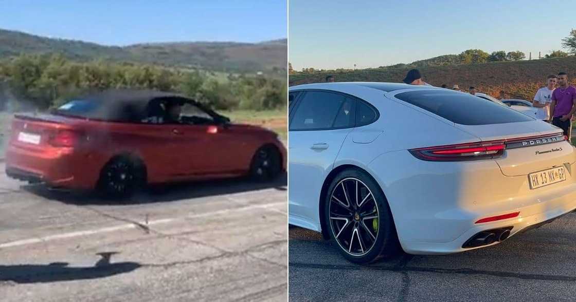 BMW, Porsche, Drag Race, Mzansi, South Africa BMW, Porsche, Drag Race, Mzansi, South Africa