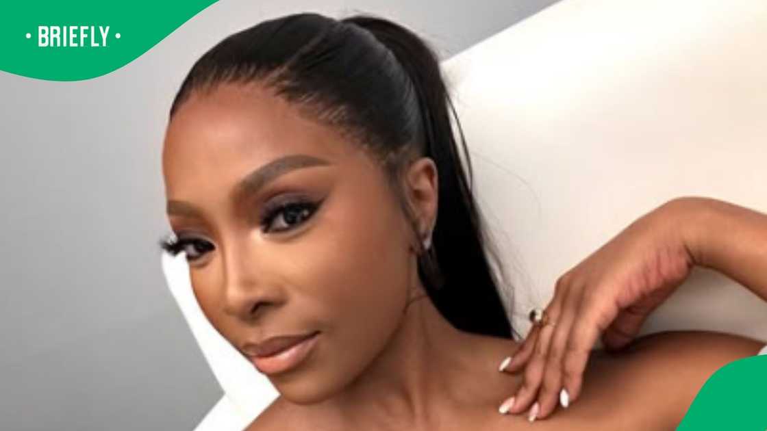 Pearl Modiadie broke off her engagement earlier this year Pearl Modiadie broke off her engagement earlier this year