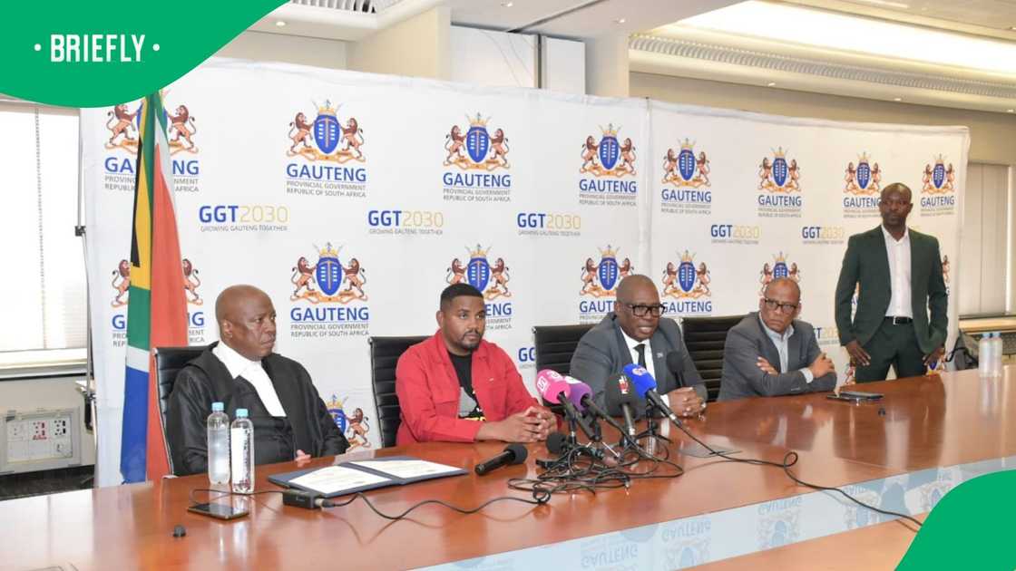 Gauteng Premier Panyaza Lesufi defended Finance MEC Nkululeko Dunga after his appointment