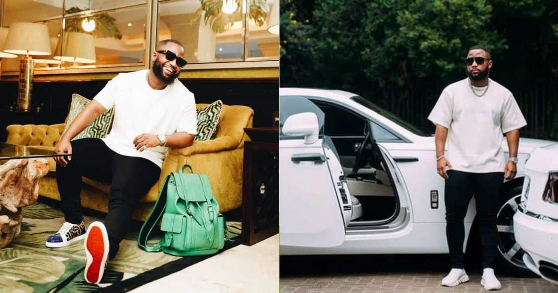 Soft Life: Cassper Nyovest Is Grateful for His Mansion and Bentley