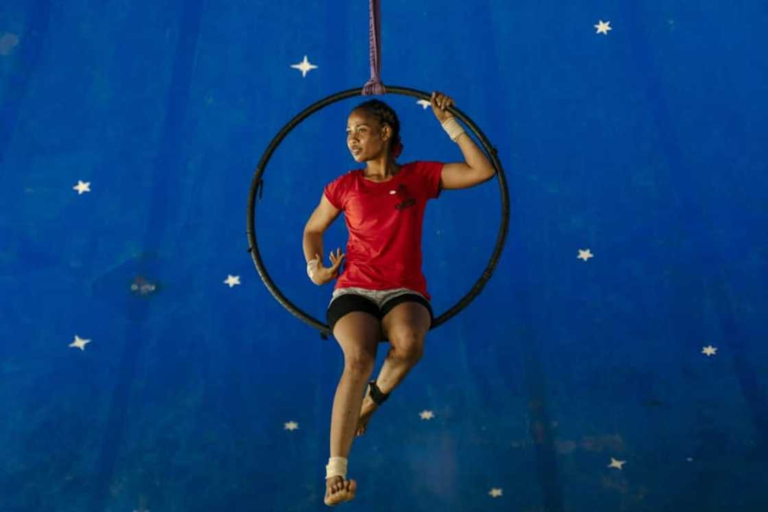 Marietou Thiam is the artistic director of Sencirk, Senegal's premier circus troupe Marietou Thiam is the artistic director of Sencirk, Senegal's premier circus troupe